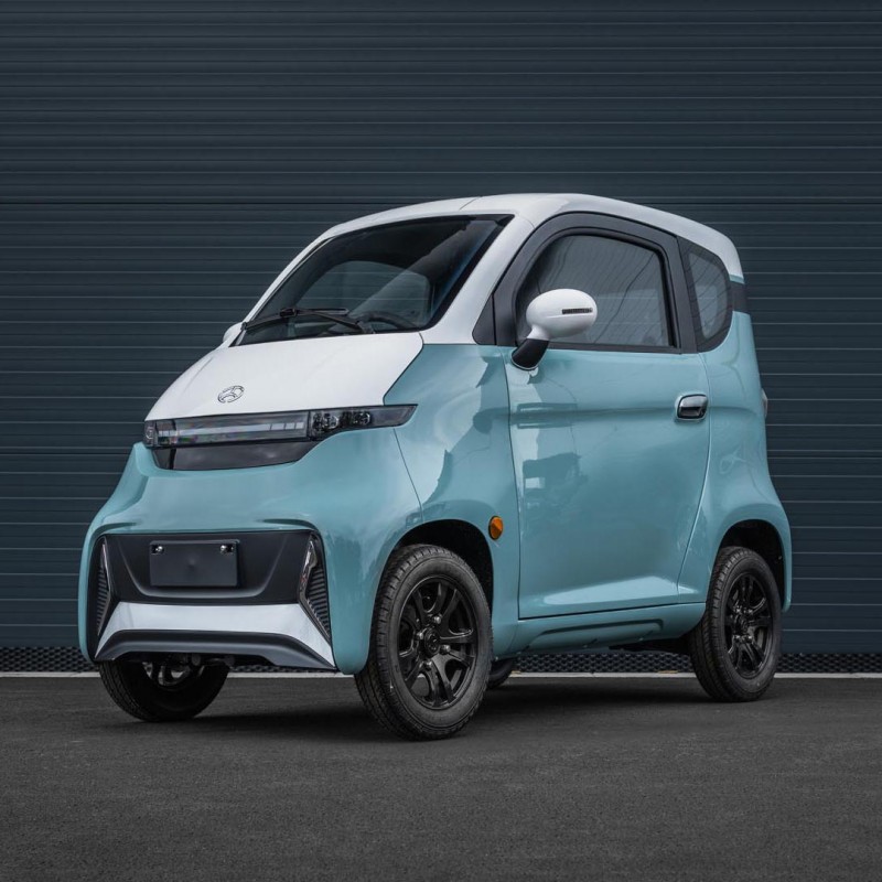Leramotors e-car E4 - elektromobil,  modrá Pacific