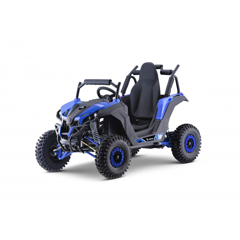 Leramotors Razor III Deluxe 1200W - dětská elektrická bugina, modrá