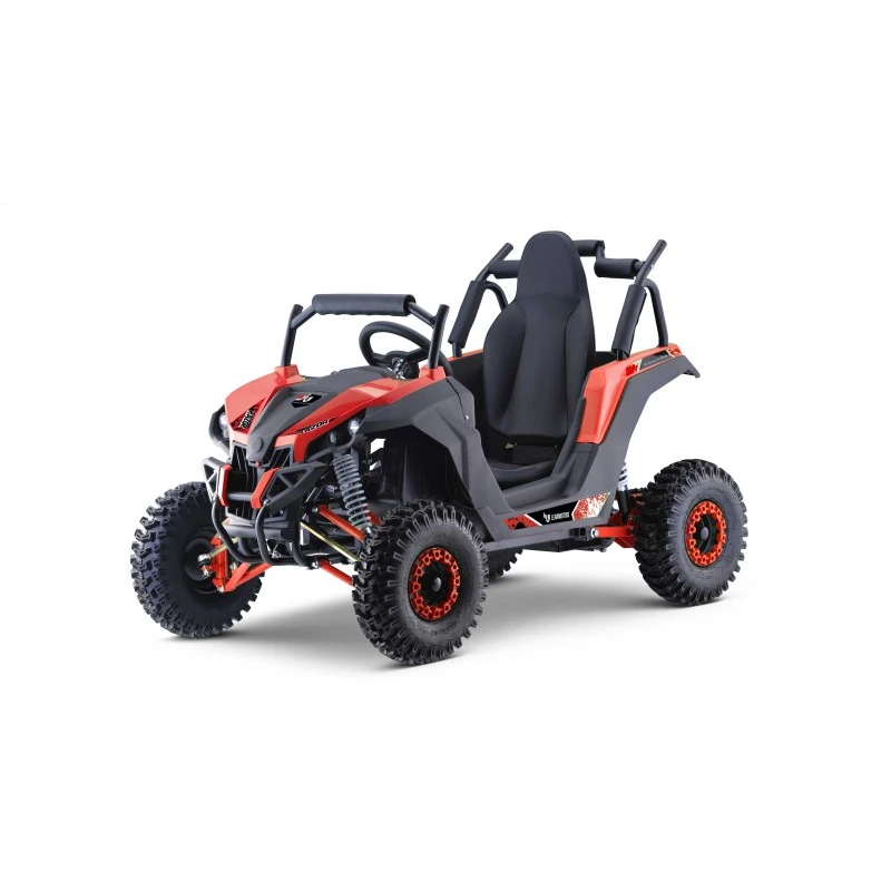 Leramotors Razor III Deluxe 1200W - dětská elektrická bugina,  červená