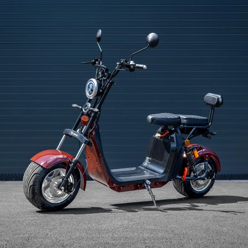 Leramotors Scooters C2 2000W - elektrická koloběžka, hnědá