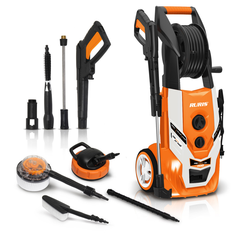 RURIS Pro Power Jet 1900 - tlaková myčka, 160 bar