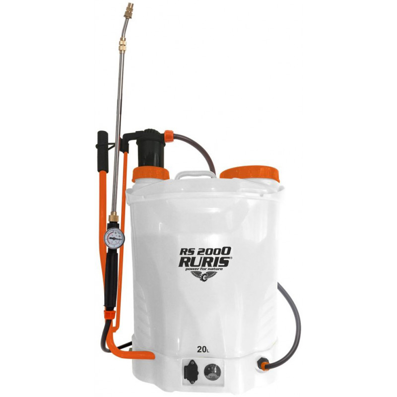 RURIS Profesionální akumulátorovo-manuální postřikovač RS2000