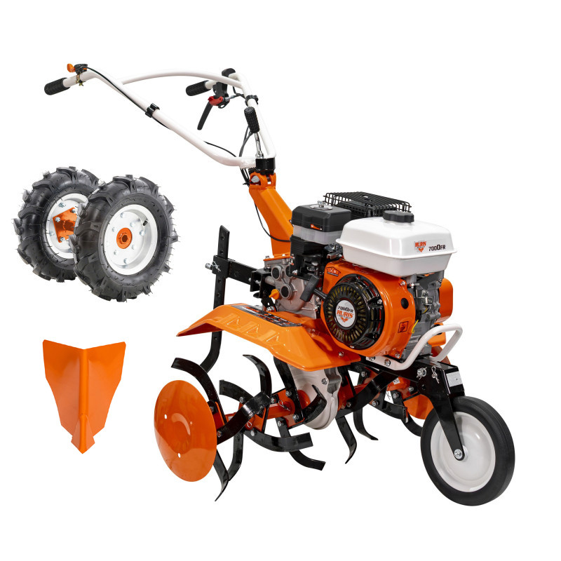 RURIS 7000FR - benzinový kultivátor (s nafukovacími koly) ZDARMA: sestavíme / zprovozníme / dovezeme po celé ČR