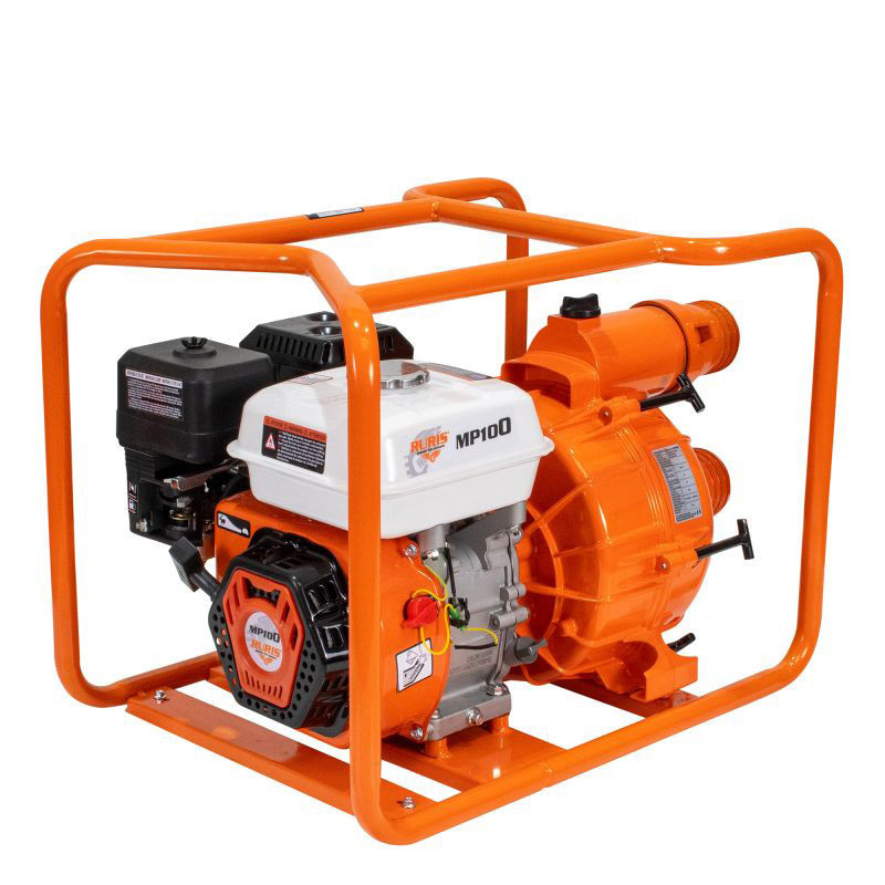 RURIS MP100 - benzinové kalové čerpadlo