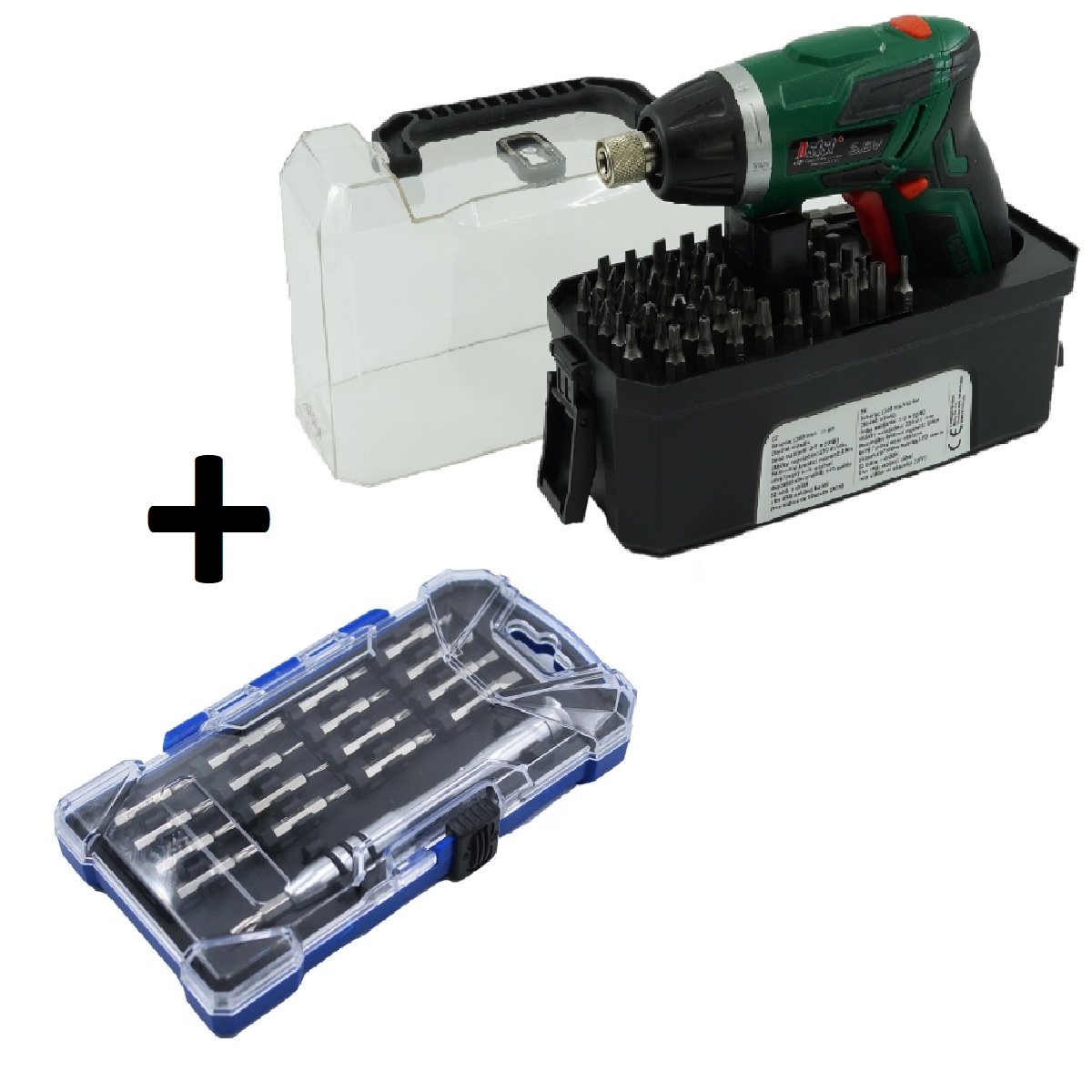 Asist AE2S03DN-52-SAD 3,6 V - akumulátorový šroubovák s příslušenstvím 52 ks