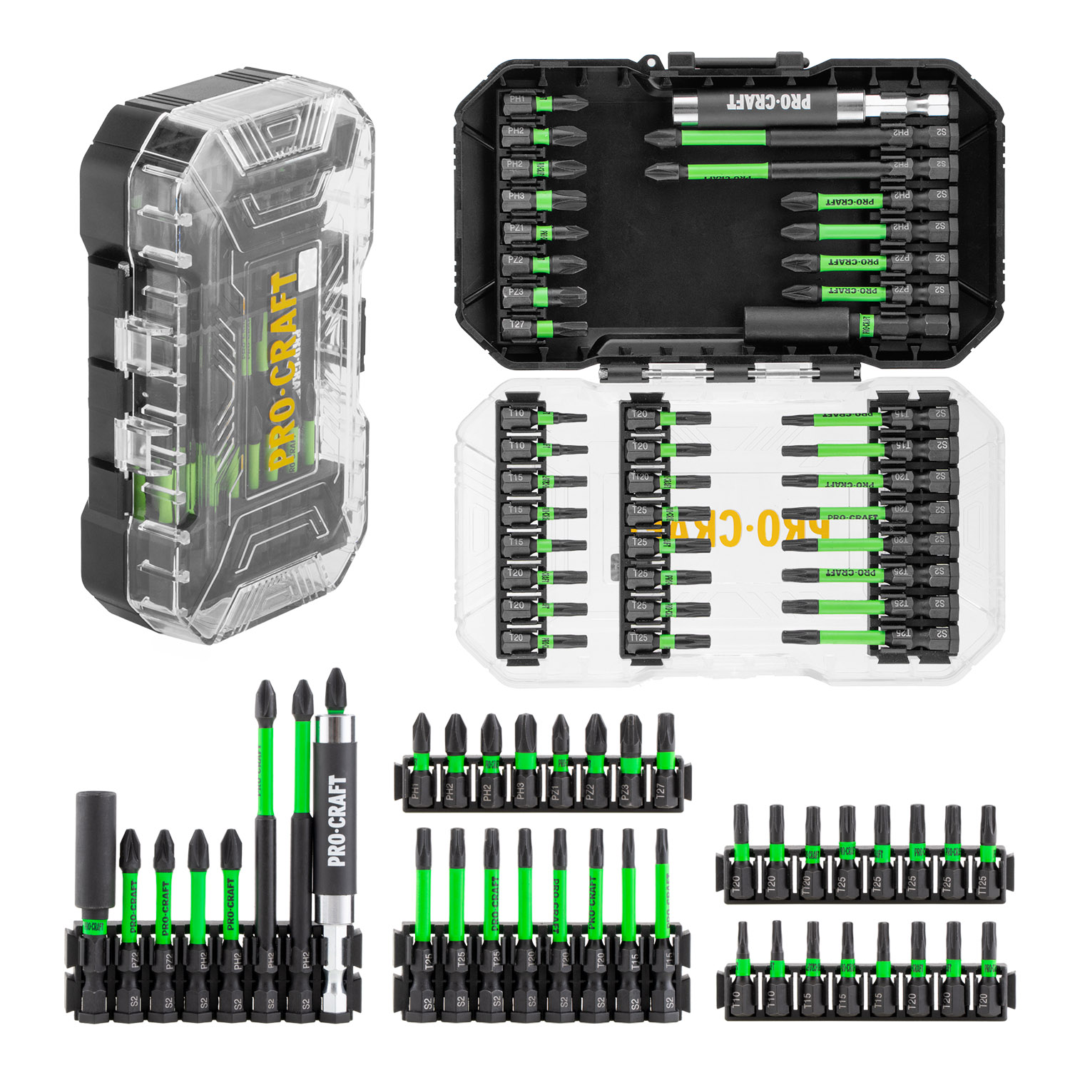 Procraft IBS-41 / S2- sada rázových bitů