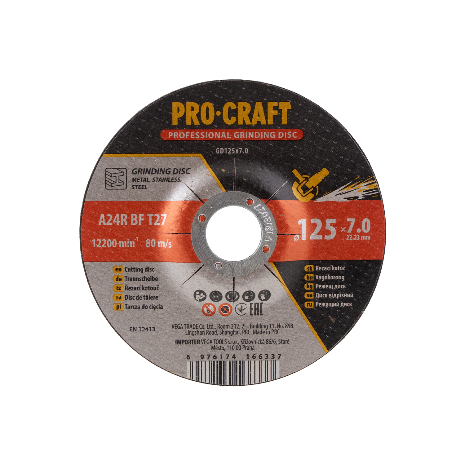 Procraft GD125x7.0 - řezný kotouč