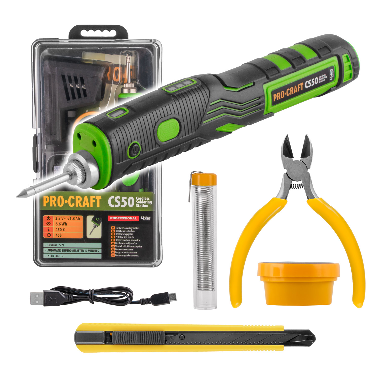 Procraft CS50 - akumálátorová páječka