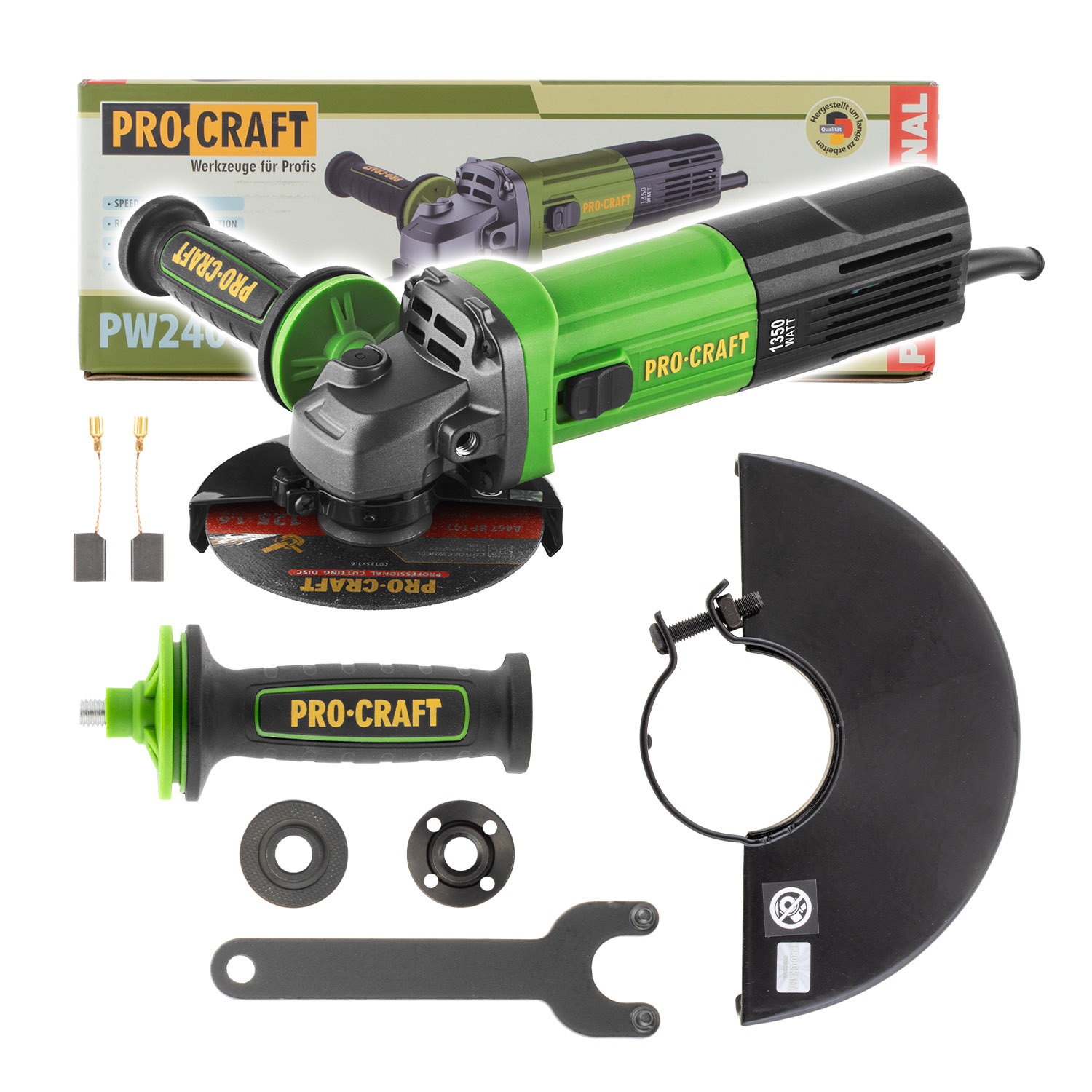 Procraft PW2400ES - úhlová bruska