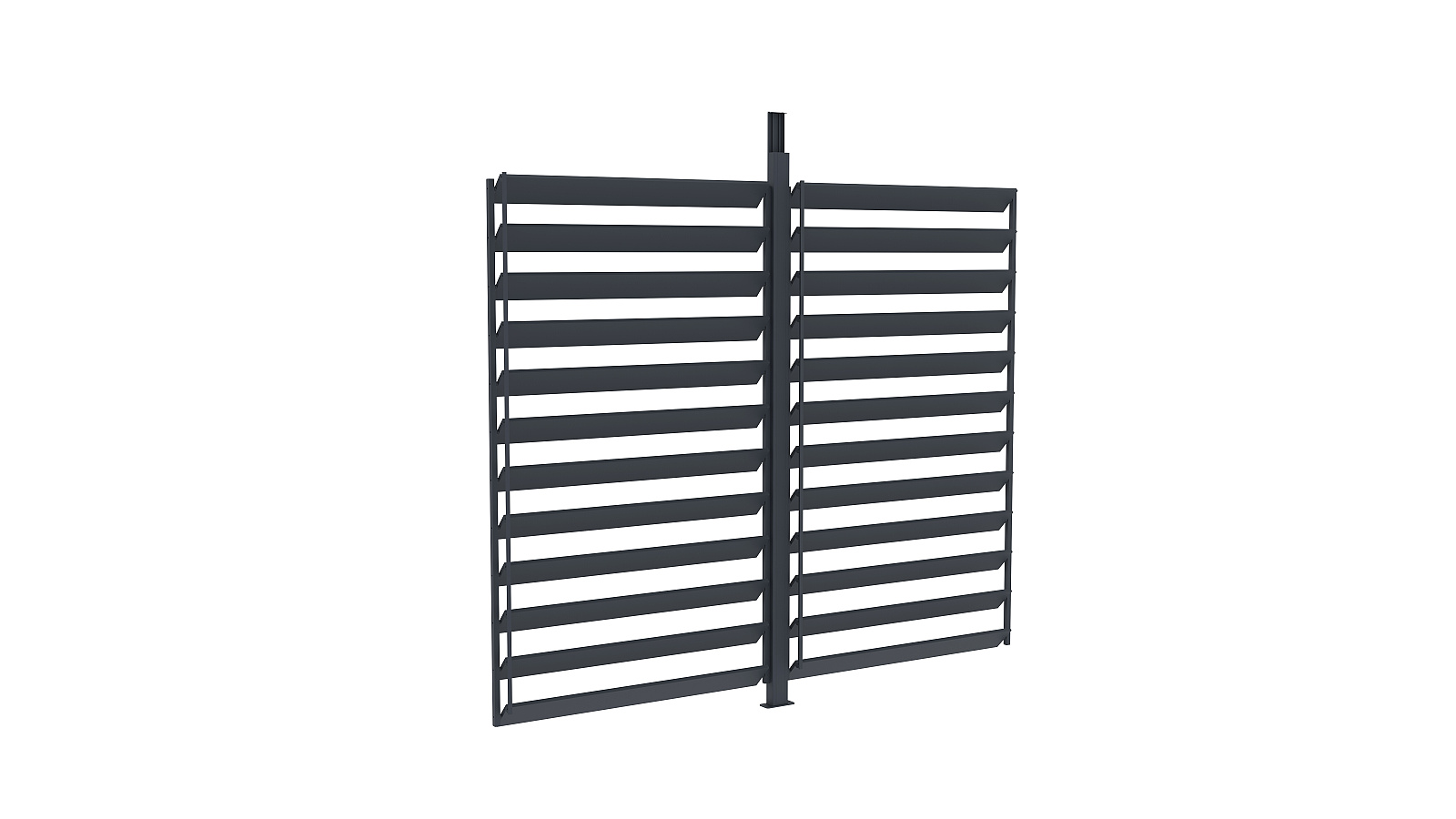 LANIT PLAST, s.r.o. boční lamelová zástěna 2,5 m k pergole LANITPLAST BIOCLIMATIC BASIC LG4291