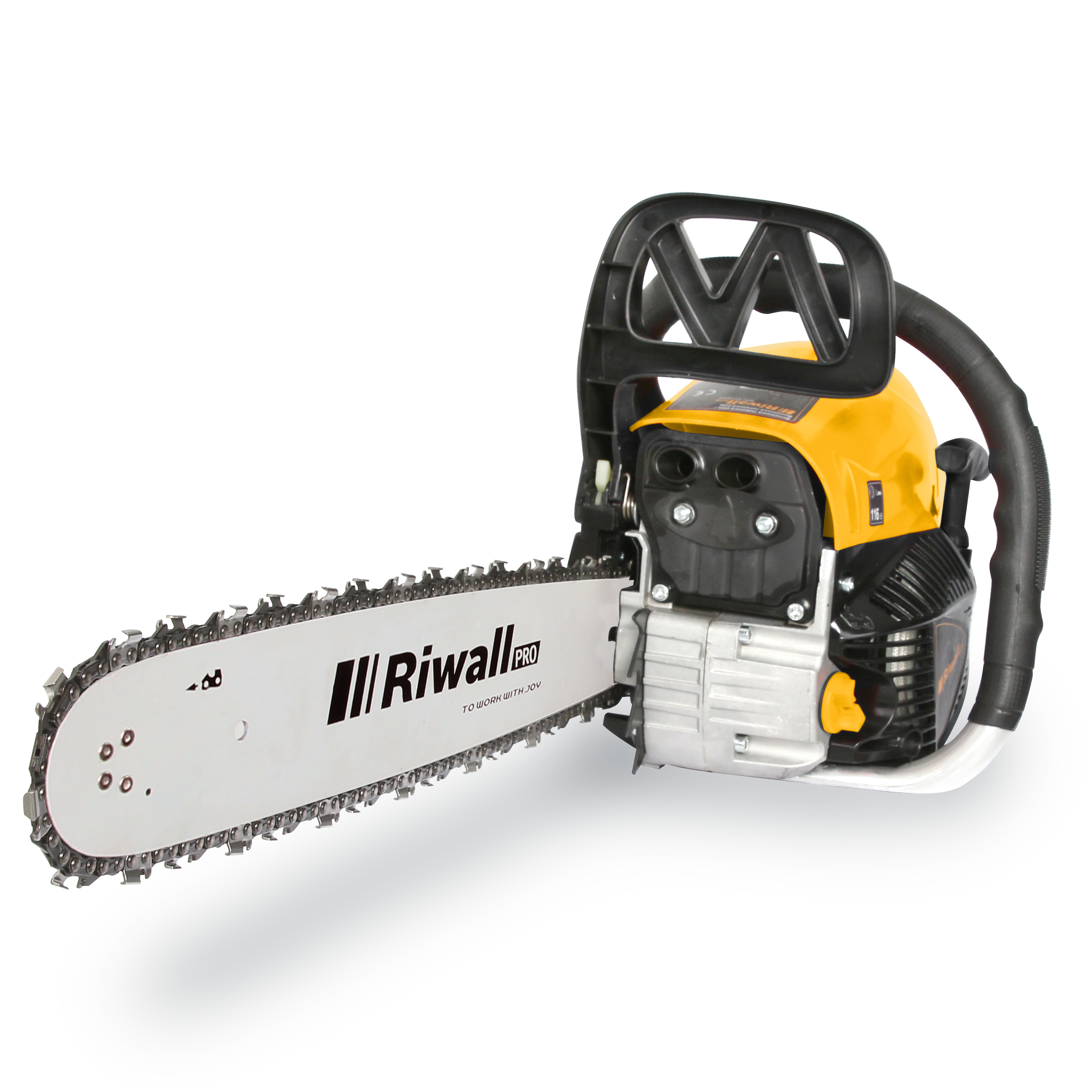 Riwall PRO RPCS 5550 - řetězová pila s benzínovým motorem 55 ccm