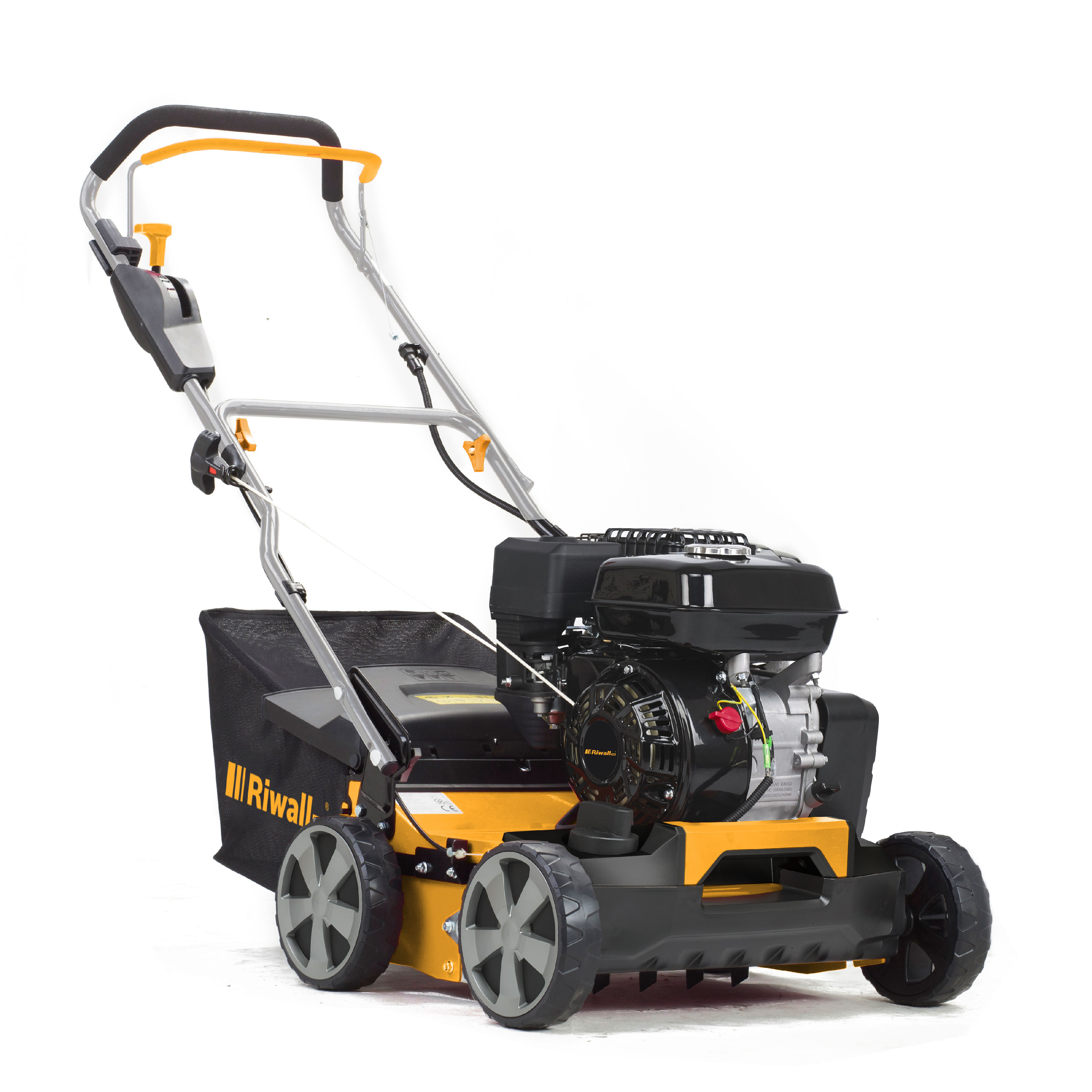 Riwall PRO RPV 4055 PRO - benzínový vertikutátor / provzdušňovač, 40 cm