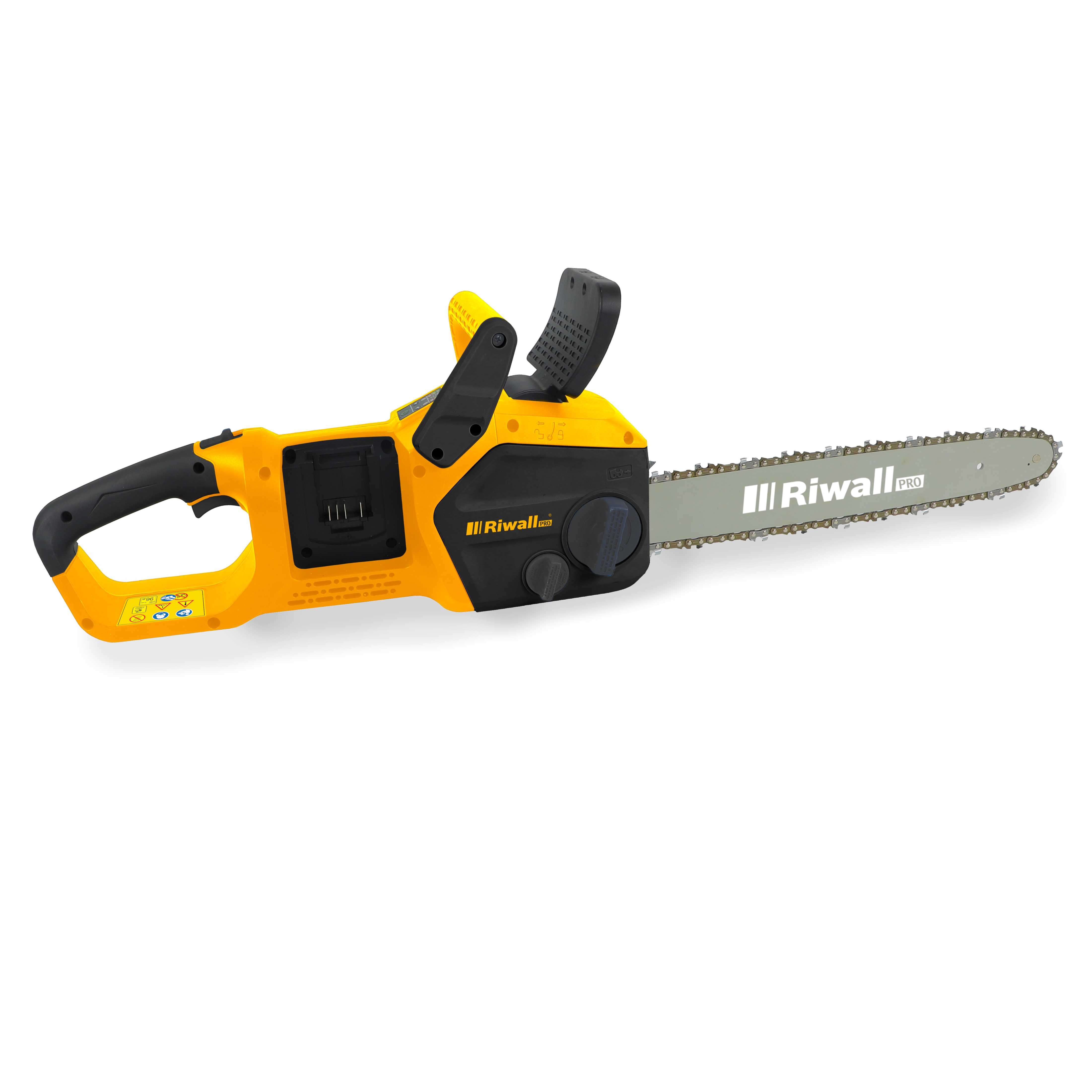 Riwall PRO RACS 4020i 2x20V - akumulátorová řetězová pila (bez akumulátoru a nabíječky)