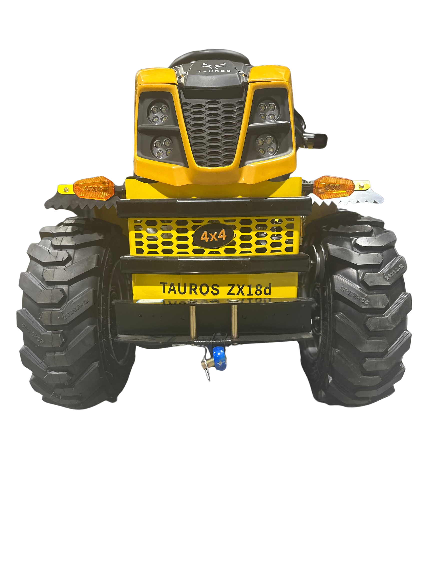 Tauros ZX18 4x4 - malotraktor + industriální kola