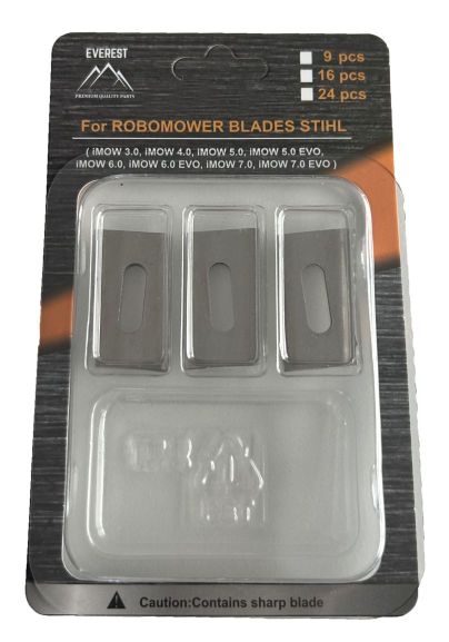 NŮŽ ROBOTICKÝCH SEKAČEK STIHL iMOW IA000074201 SADA 9 ks EVEREST