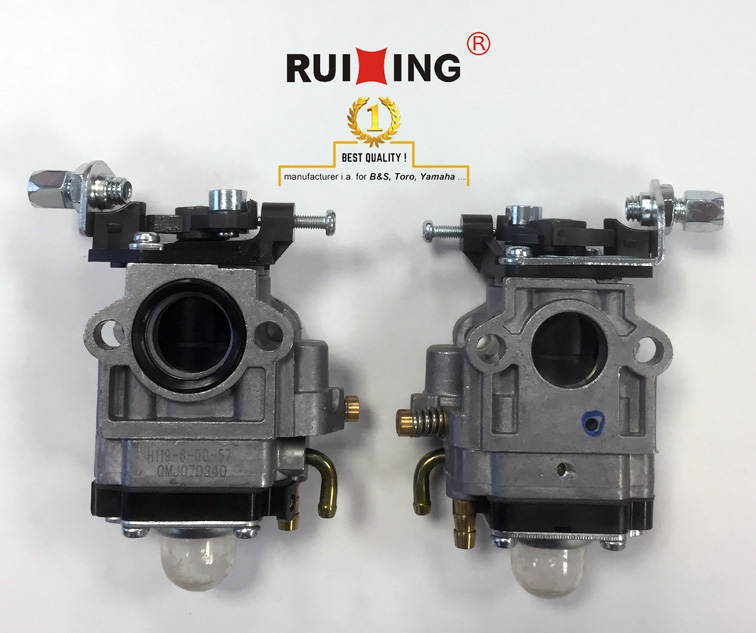 CHINY KARBURÁTOR ČÍNSKÉ KŘOVINOŘEZY 43cc 52cc 15mm