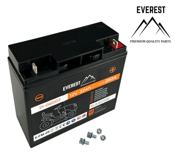 UNIVERZÁLNÍ GELOVÝ (AGM) AKUMULÁTOR 12V 20Ah EVEREST