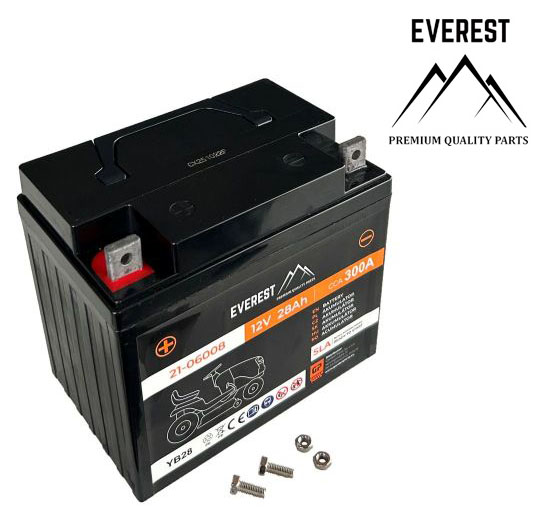 UNIVERZÁLNÍ GELOVÝ (AGM) AKUMULÁTOR 12V 28Ah LEVÝ PLUS EVEREST