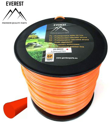 UNIVERZÁLNÍ Náhradní struna - kulatá 3,0mm 276M EVEREST