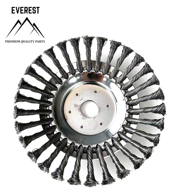 UNIVERZÁLNÍ Ocelový kartáč na plevel 20cm EVEREST