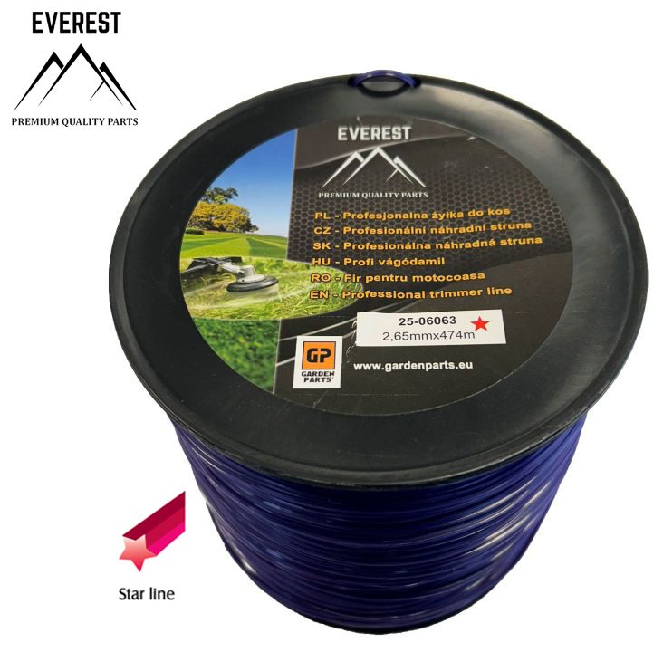 UNIVERZÁLNÍ Náhradní struna - hvězda 2,65mm 474M PROFESSIONAL EVEREST