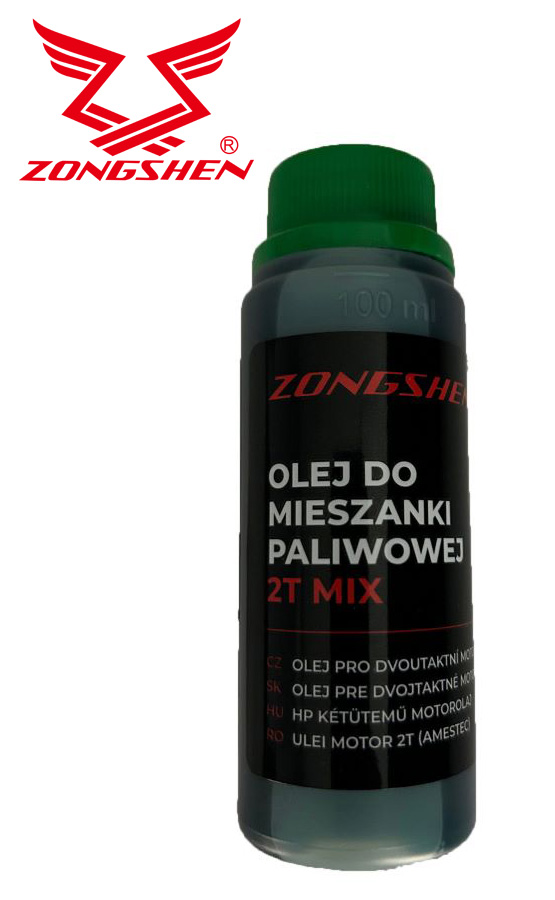 UNIVERZÁLNÍ Olej pro dvoutaktní motory ZONGSHEN 2T 0,1L ZELENÝ