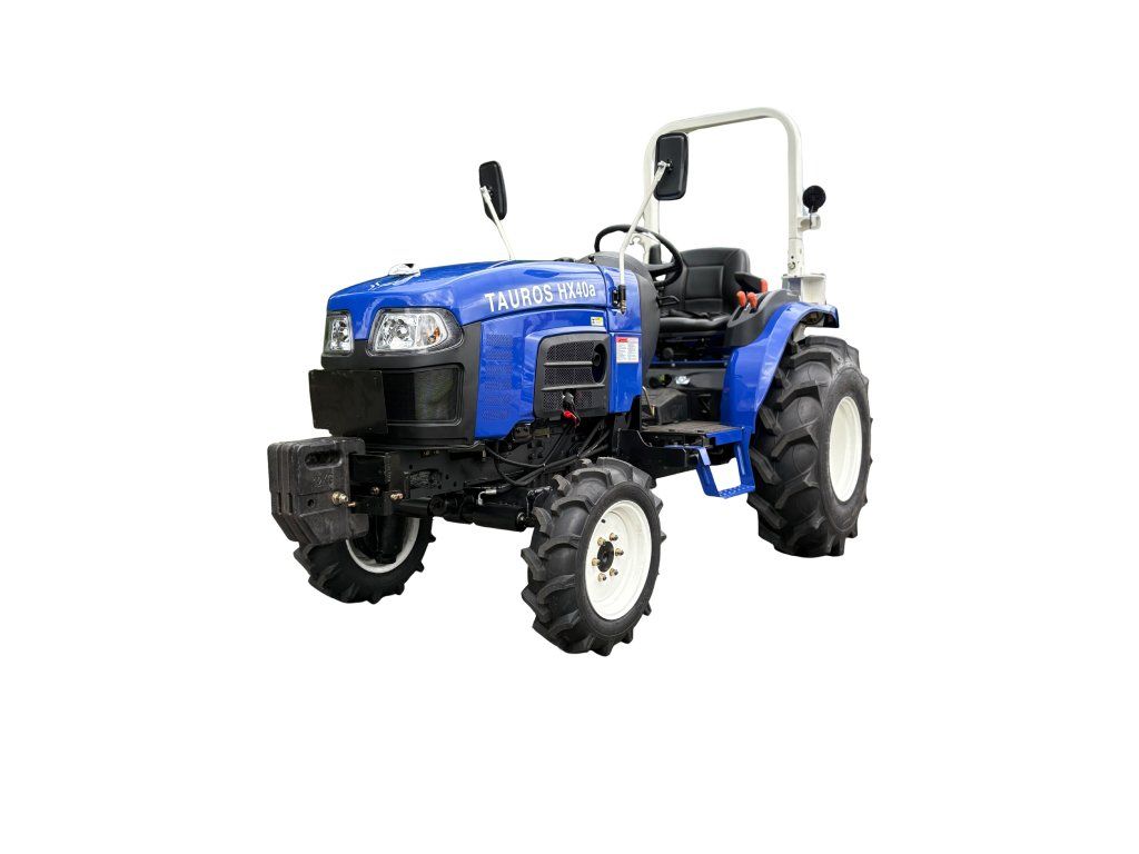 Tauros HX40 4x4 RED - malotraktor s industriálními koly