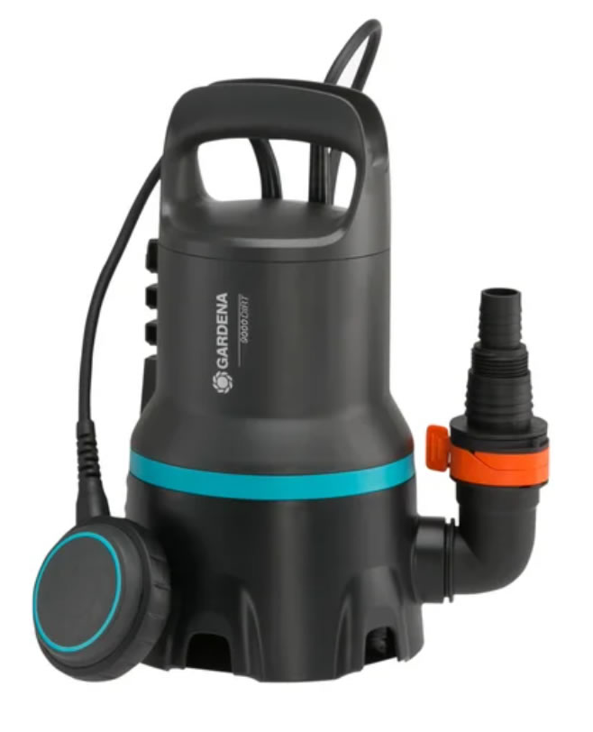 GARDENA Germany GARDENA 9000 - kalové čerpadlo pro čistou / znečištěnou vodu