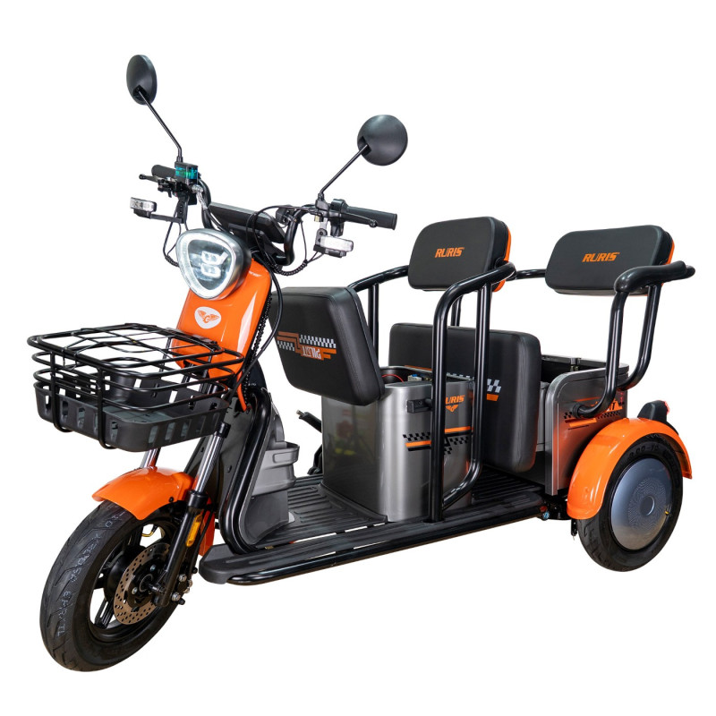 RURIS PILOT 3020G 2000 W - elektrická tříkolka, šedá