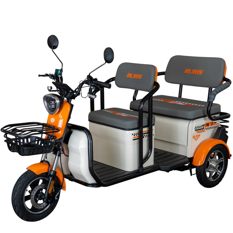 RURIS  PILOT 3040A 2000 W - elektrická tříkolka, bílá