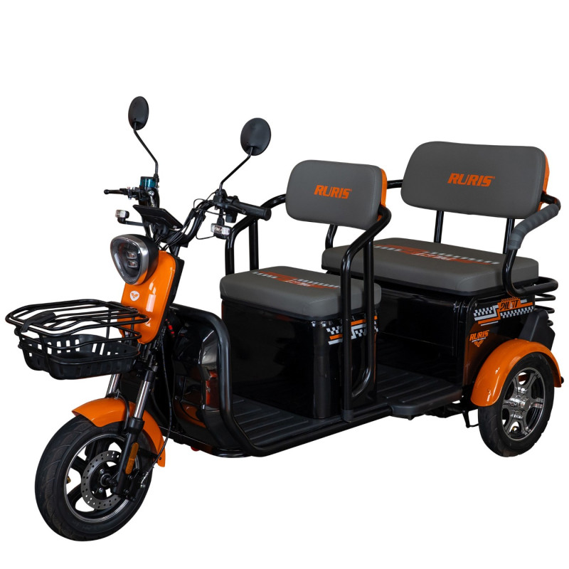 RURIS PILOT 3040N 2000 W - elektrická tříkolka, černá