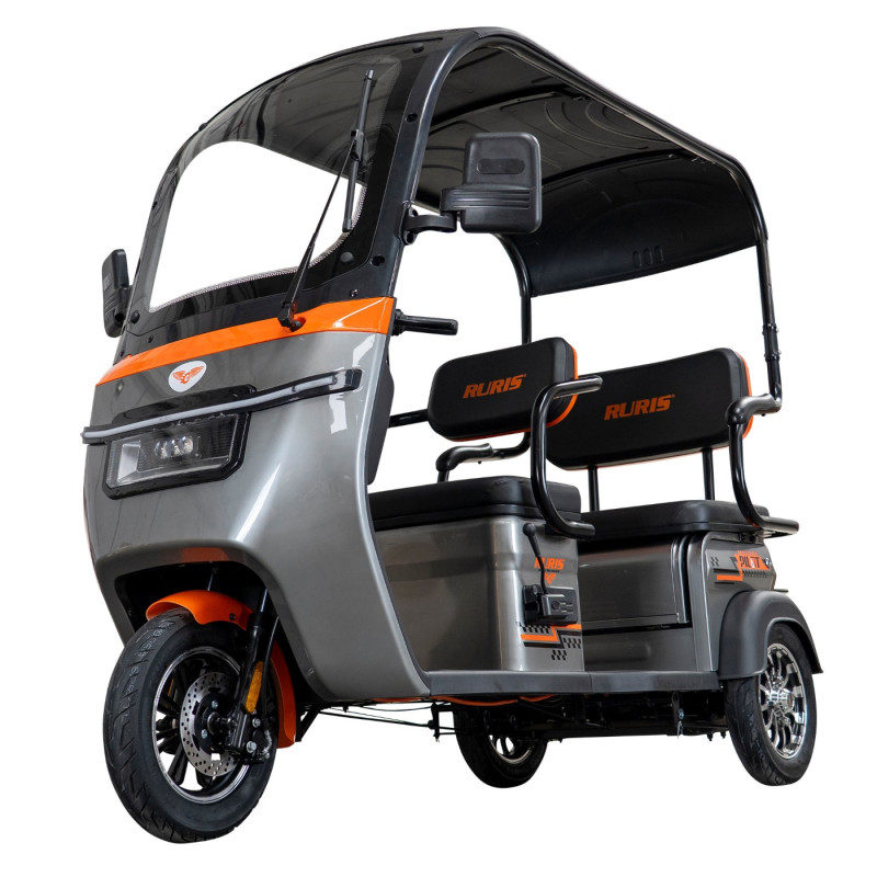 RURIS PILOT 3070G - elektromobil / tříkolka, šedá