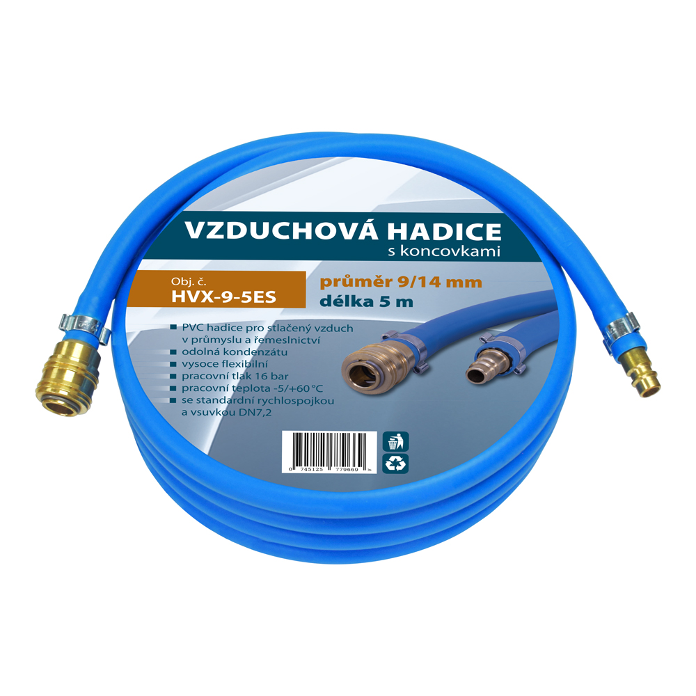 Hadice na vzduch HVX-9-5ES