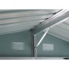 Riwall PRO RMSA 6x8 Anthracite - zahradní domek kovový 2,4 x 1,7 m se sedlovou střechou Antracit
