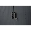 Riwall PRO RMSA 6x8 Anthracite - zahradní domek kovový 2,4 x 1,7 m se sedlovou střechou Antracit