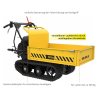 Güde GRD 300.1/R - pásový dumper