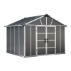 Palram - Canopia Yukon 11' x 9' antracit - heavy duty prostorný domek s možností dalšího rozšíření (základní modul)