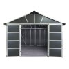 Palram - Canopia Yukon 11' x 9' antracit - heavy duty prostorný domek s možností dalšího rozšíření (základní modul)