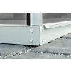 skleník VITAVIA URANUS 8300 PC 4 mm stříbrný LG182  + základna VITAVIA URANUS 8300 šedá LG42