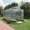 skleník VITAVIA URANUS 11500 PC 6 mm zelený LG581  + základna VITAVIA URANUS 11500 zelená LG553