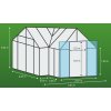 skleník VITAVIA SIRIUS PC 6 mm černý LG633