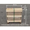 skleník VITAVIA URANUS 11500 čiré sklo 3 mm stříbrný LG1038  + základna VITAVIA URANUS 11500 šedá LG44