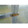 skleník LANITPLAST KYKLOP 2x3 m PC 6 mm LG1547  + skleníkové těsnění LANITPLAST 10 m LG3209 + teploměr / vlhkoměr LANITPLAST LG1441