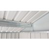 zahradní domek LANITPLAST MAXTORE 65 ANTRACIT LG1845  + malé ocelové háčky MAXTORE (sada 4 kusy) TS05 LG2642
