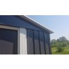 zahradní domek LANITPLAST MAXTORE 1012 ANTRACIT LG1849  + podlahová základna MAXTORE 1012 LG367