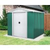 zahradní domek LANITPLAST MAXTORE 106 ZELENÝ LG1874  + podlahová základna MAXTORE 106 LG364