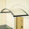 stříška nad dveře LANITPLAST TOPAZ 130/70 antracit LG2176