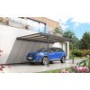 kovový přístřešek / carport TRIGANO JARDIN MISTRAL WALL LG2461