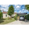 kovový přístřešek / carport TRIGANO JARDIN LIBECCIO LG2463