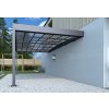 kovový přístřešek / carport TRIGANO JARDIN LIBECCIO WALL LG2464
